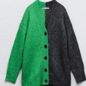 Zara combination cardigan - sold out